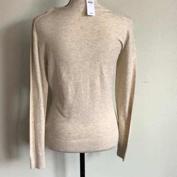 Gap cardigan NEW WITH TAGS al ight tan color size M - Picture 5 of 9